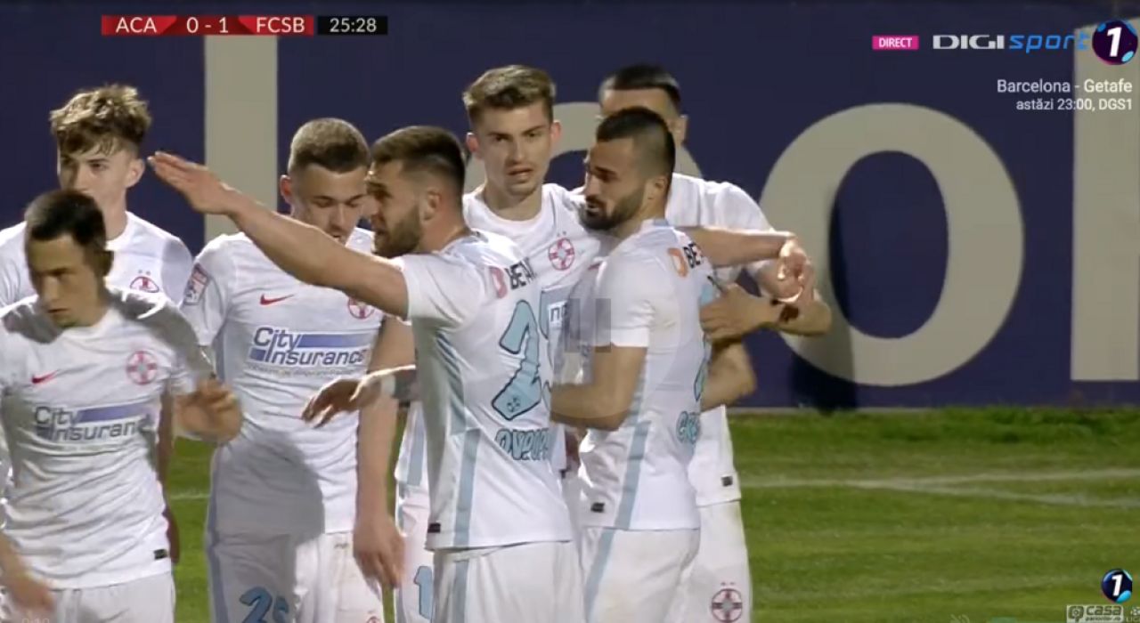 FCSB, din nou pe primul loc! Capitanul Tanase, eroul ros-albastrilor la Calarasi a inscris o 'dubla'! Cum arata clasamentul si tot ce s-a intamplat in Clinceni 0-2 FCSB_6
