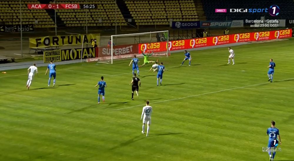 FCSB, din nou pe primul loc! Capitanul Tanase, eroul ros-albastrilor la Calarasi a inscris o 'dubla'! Cum arata clasamentul si tot ce s-a intamplat in Clinceni 0-2 FCSB_12