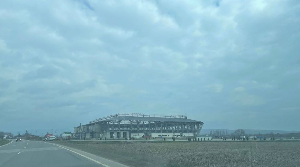 Cel mai nou stadion din Romania, aproape de finalizare! 