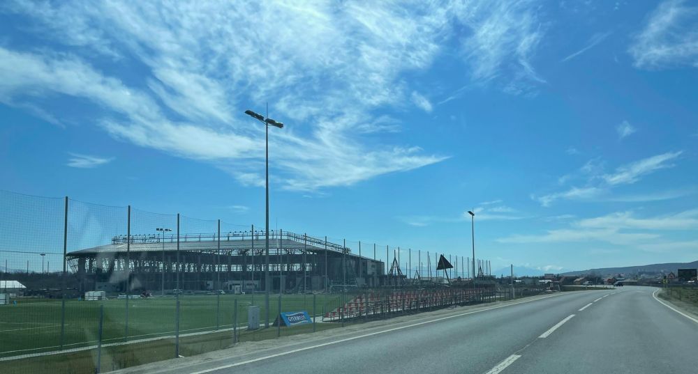 Cel mai nou stadion din Romania, aproape de finalizare!