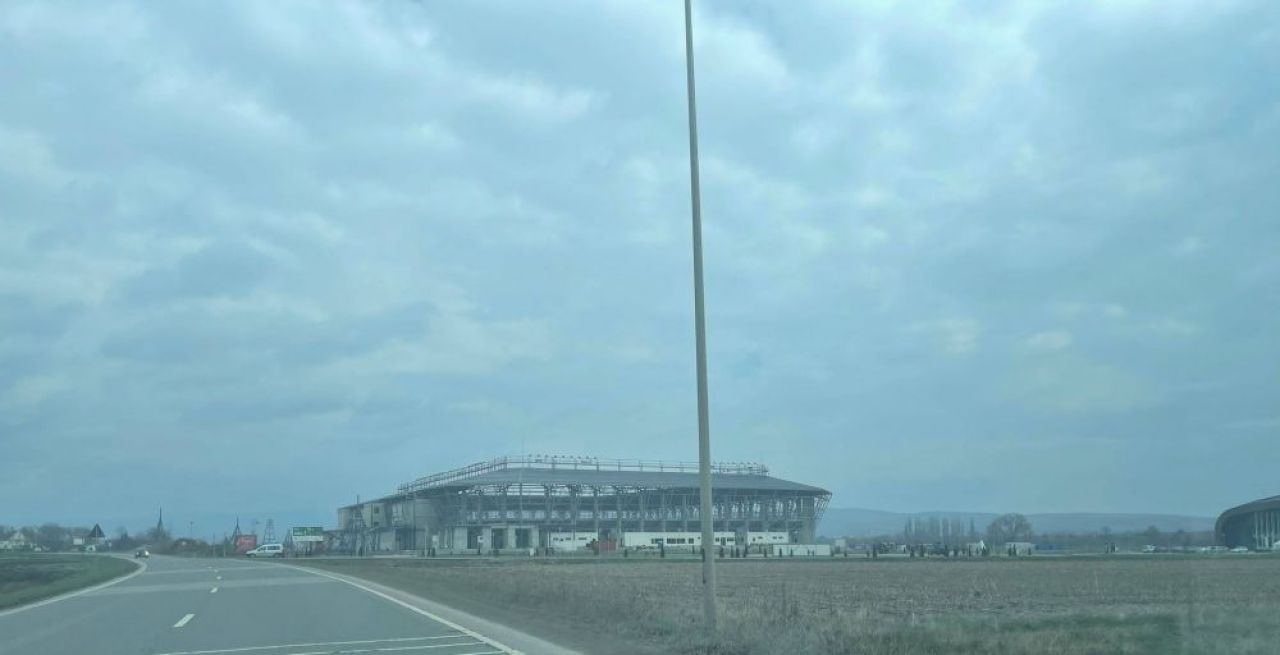 Cel mai nou stadion din Romania, aproape de finalizare!