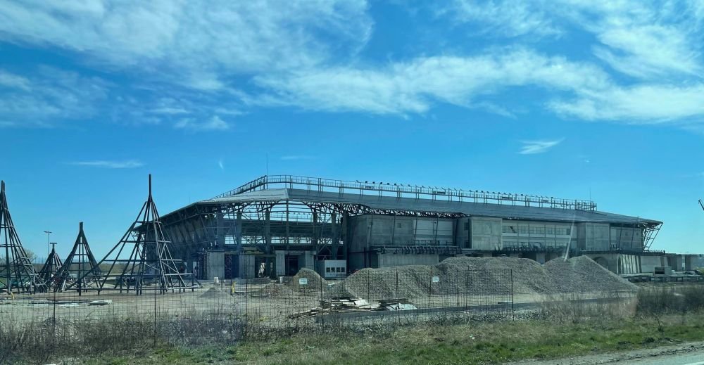 Cel mai nou stadion din Romania, aproape de finalizare! 