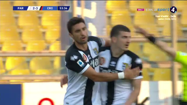 Parma 3-4 Crotone | GOOOOL MIHAILA!!! Romanul a marcat cu un sut imparabil de la 11 metri. Parma, ca si retrogradata dupa un meci nebun_4