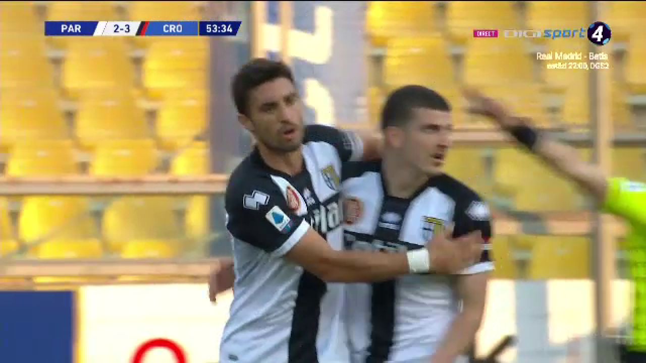 Parma 3-4 Crotone | GOOOOL MIHAILA!!! Romanul a marcat cu un sut imparabil de la 11 metri. Parma, ca si retrogradata dupa un meci nebun_4
