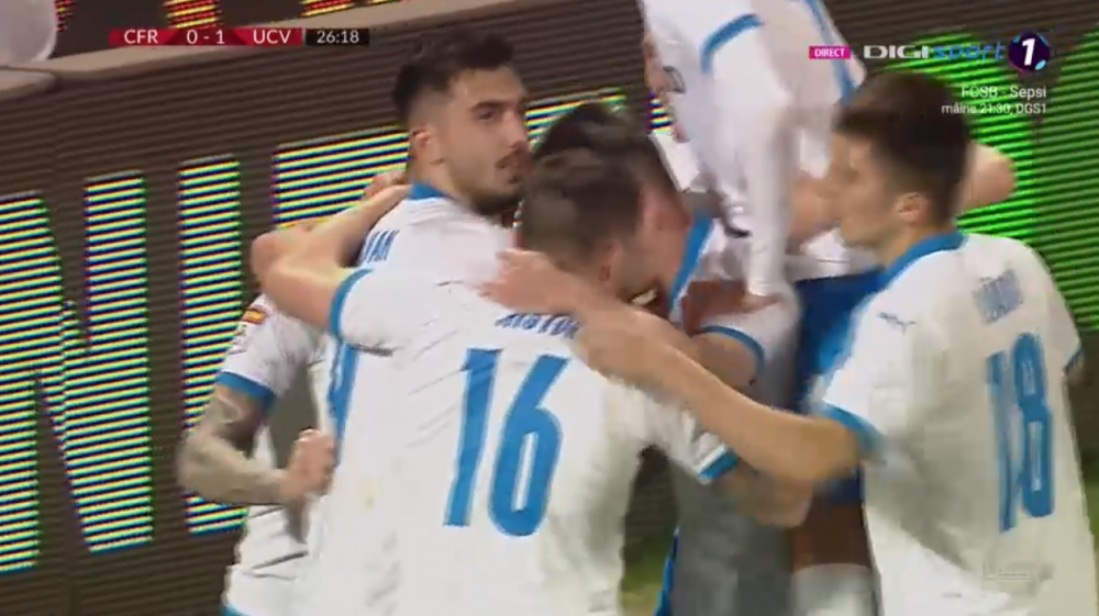 CFR Cluj 1-2 Craiova | Craiova revine in lupta pentru titlu si asteapta ca FCSB sa cada in fata lui Sepsi! Tudorie a adus victoria! AICI: cum arata acum clasamentul din Liga 1_3