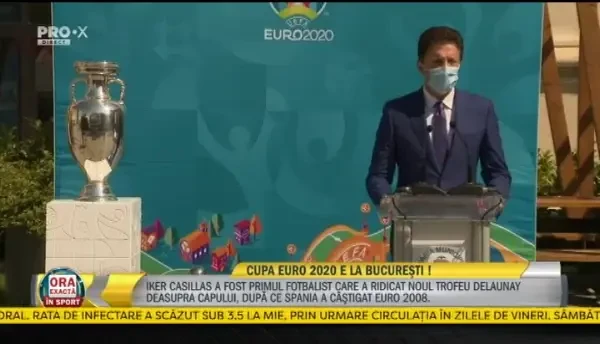 Discursul lui Gica Popescu, consilierul Guvernului pentru organizarea Euro 2020