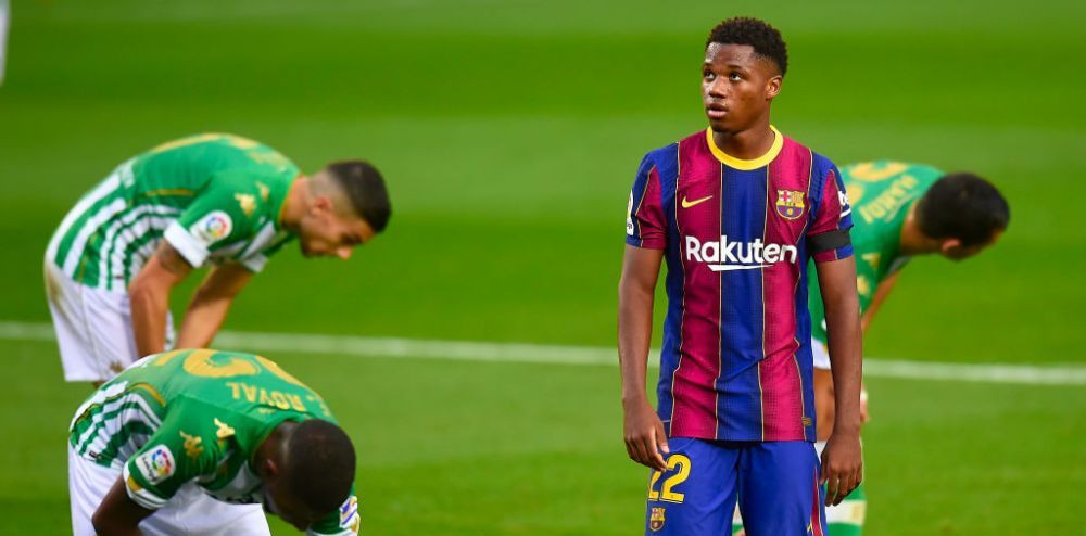 Barcelona il blindeaza pe pustiul-minune Ansu Fati! Contractul pe care Laporta e pregatit sa il ofere