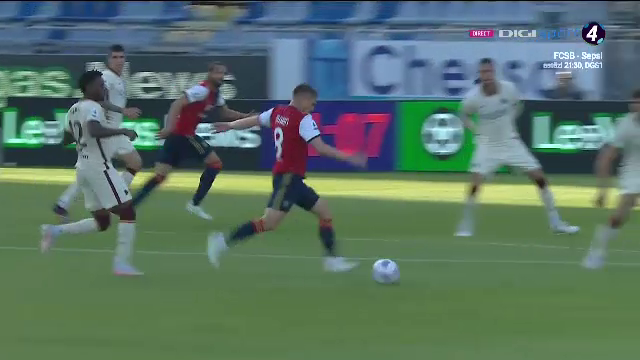 GOOOOL RAZVAN MARIN in fata Romei! Executie fantastica din afara careului, Lopez n-a putut sa faca nimic!_11