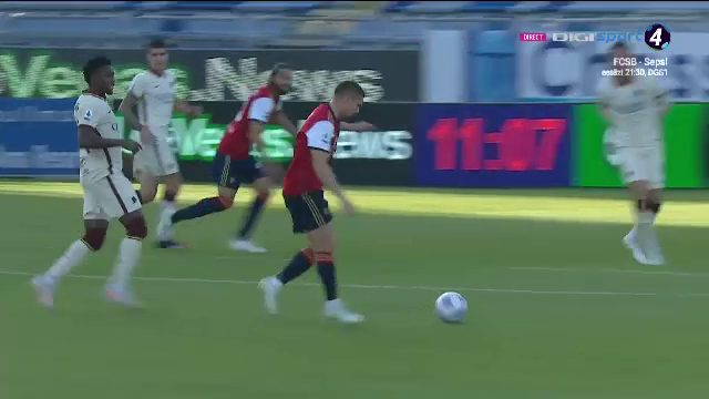 GOOOOL RAZVAN MARIN in fata Romei! Executie fantastica din afara careului, Lopez n-a putut sa faca nimic!_14