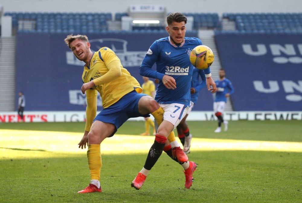 Ianis Hagi, cel mai slab de pe teren in Cupa Scotiei! Rangers a ratat calificarea in semifinale! Ce note a primit fotbalistul_2
