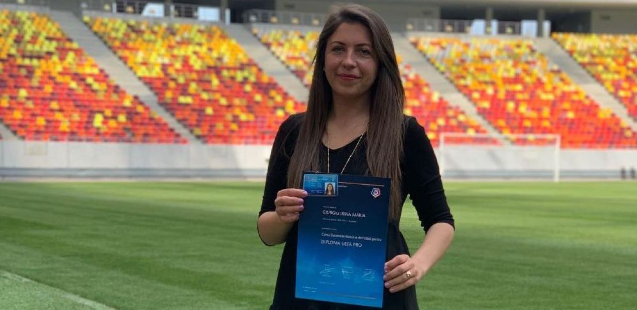 Irina Giurgiu, prima femeie antrenor din Romania cu licenta UEFA Pro! Cine este si unde antreneaza_3
