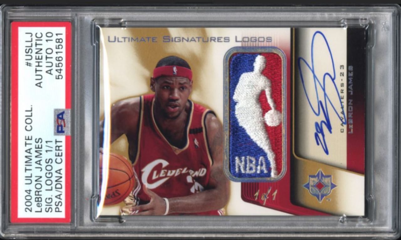 Record impresionant! Pentru ce suma fabuloasa a fost vandut un cartonas de baschet cu autograful lui LeBron James_1