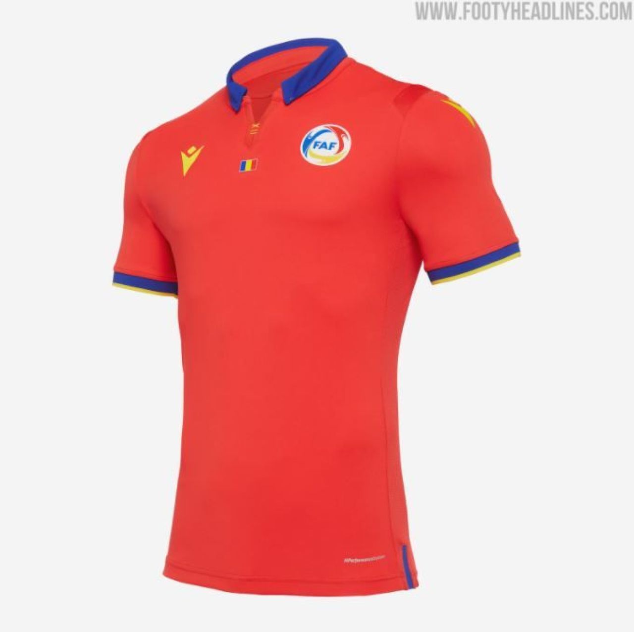 E nationala Andorrei sau a Romaniei?! Andorra si-a prezentat noul echipament de fotbal si e identic cu cel al 'tricolorilor'! Ce design au ales_2