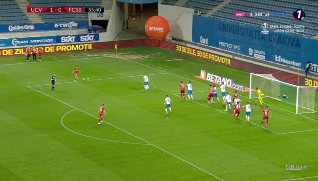 Craiova 2-0 FCSB | Insuflatie pentru titlu: Craiova a batut-o pe FCSB si a dat-o jos de pe primul loc! Lupta teribila in top 3! Cum arata clasamentul_8