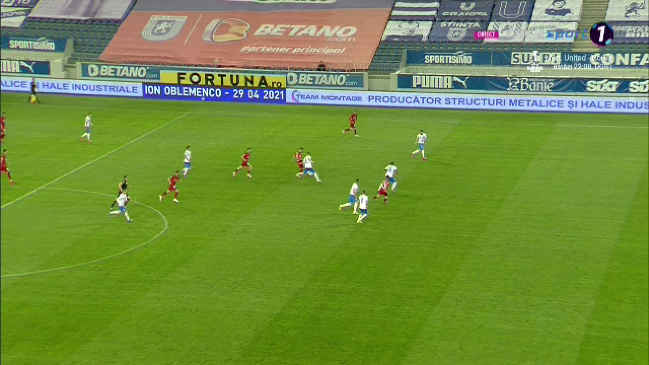 Craiova 2-0 FCSB | Insuflatie pentru titlu: Craiova a batut-o pe FCSB si a dat-o jos de pe primul loc! Lupta teribila in top 3! Cum arata clasamentul_10