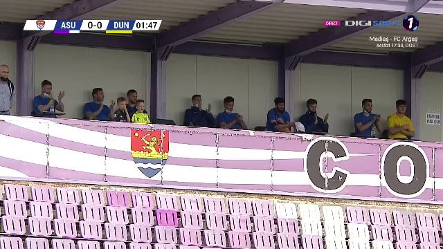 Protest al jucatorilor de la Dunarea Calarasi la meciul cu ASU Poli Timisoara! Ce s-a intamplat imediat dupa fluierul de start _34
