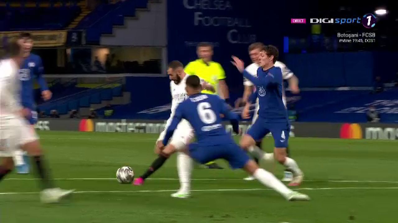 Opera de arta a lui Mendy in fata lui Benzema! Fostul adversar al CFR-ului din Europa League, intervengie galactica in Champions League_1