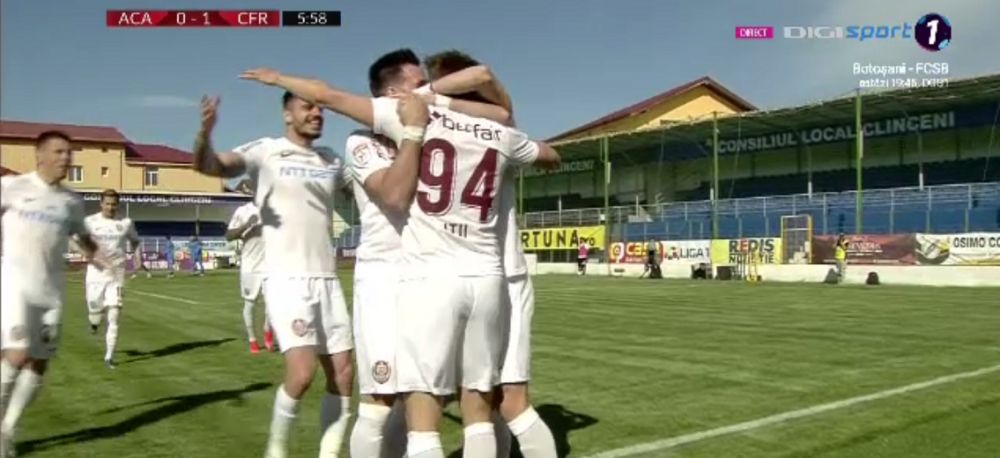 Clinceni 0-1 CFR Cluj | Zero fotbal, 3 puncte pentru CFR! Sprint spre titlu: are 5 puncte in fata FCSB. Cum arata clasamentul_3