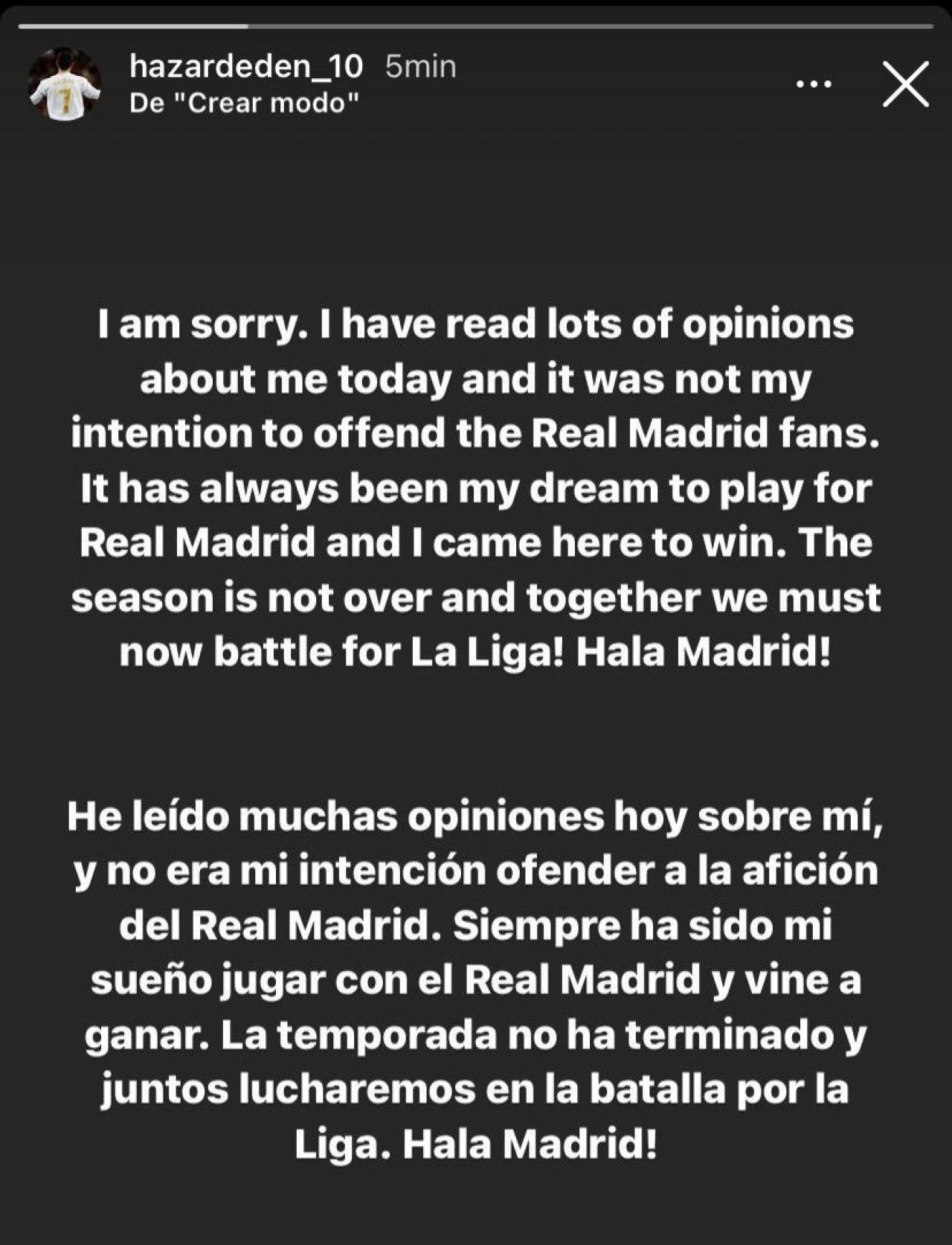 Prima reactie a lui Hazard dupa ce a fost facut praf pentru hohotele de ras de la finalul meciului cu Chelsea. Ce a spus dupa ce Real a fost data afara din Liga_2