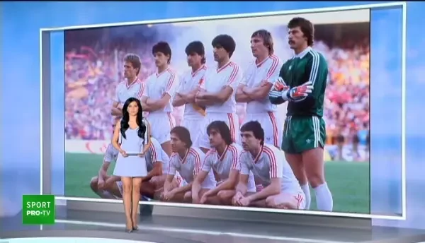 EXCLUSIV | Asta e, de fapt, marea sarbatoare a Stelei! Piturca a refacut azi, pe noul stadion de 100 de milioane al Stelei, bucuria celebra de la golul cu Anderlecht! Imagini istorice