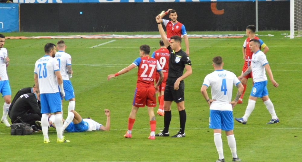 Oamenii ne injura de vii si de morti! Replica lui Marius Croitoru dupa incidentul din meciul cu Craiova: Nu am aratat niciun semn obscen!