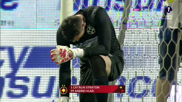 Inca o problema pentru FCSB?! Vlad a fost schimbat de Petrea la pauza meciului cu Clinceni_2