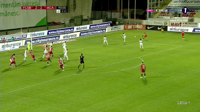 Faza care poate decide campionatul! A intrat sau nu mingea in poarta in min 93 la FCSB - Clinceni? Ratare colosala Oaida cu poarta goala in fata_3