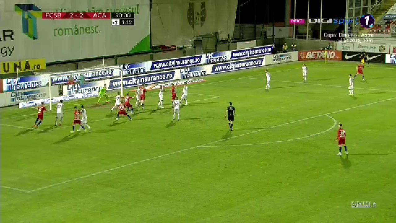 Faza care poate decide campionatul! A intrat sau nu mingea in poarta in min 93 la FCSB - Clinceni? Ratare colosala Oaida cu poarta goala in fata_4