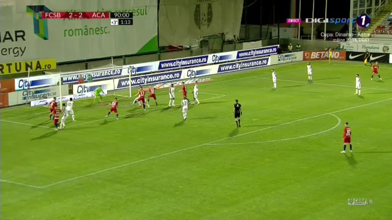 Faza care poate decide campionatul! A intrat sau nu mingea in poarta in min 93 la FCSB - Clinceni? Ratare colosala Oaida cu poarta goala in fata_5