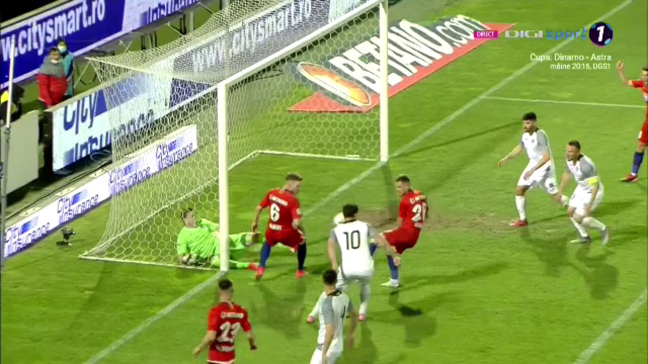Faza care poate decide campionatul! A intrat sau nu mingea in poarta in min 93 la FCSB - Clinceni? Ratare colosala Oaida cu poarta goala in fata_26