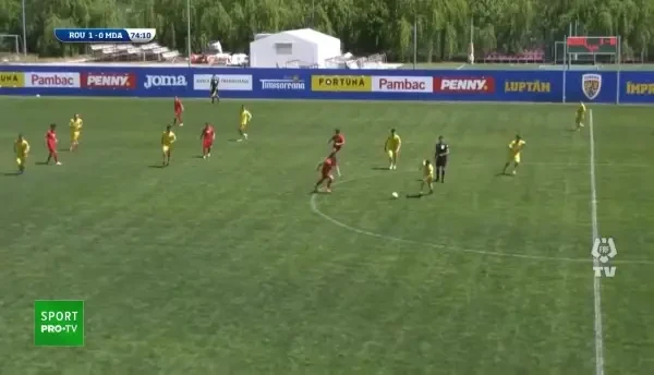 Magie totala! Golul a la Maradona care l-a uimit si pe Hagi! Pustiul care a fost la academia Barcelonei a facut senzatie la nationala U16 a Romaniei