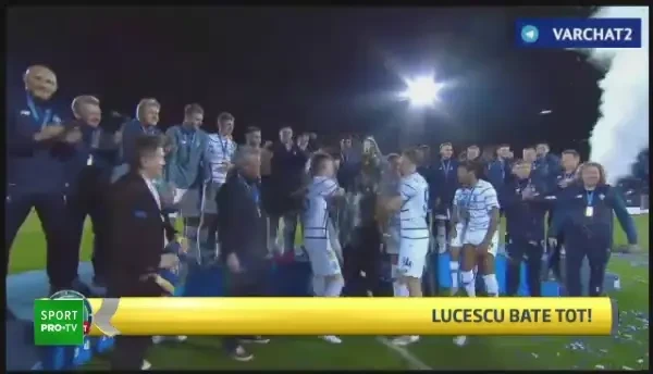 BREAKING NEWS | Lucescu a rupt tot in Ucraina! Imagini fantastice dupa ce a luat si Cupa cu Dinamo Kiev: a fost aruncat in aer de jucatori! Scene fantastice
