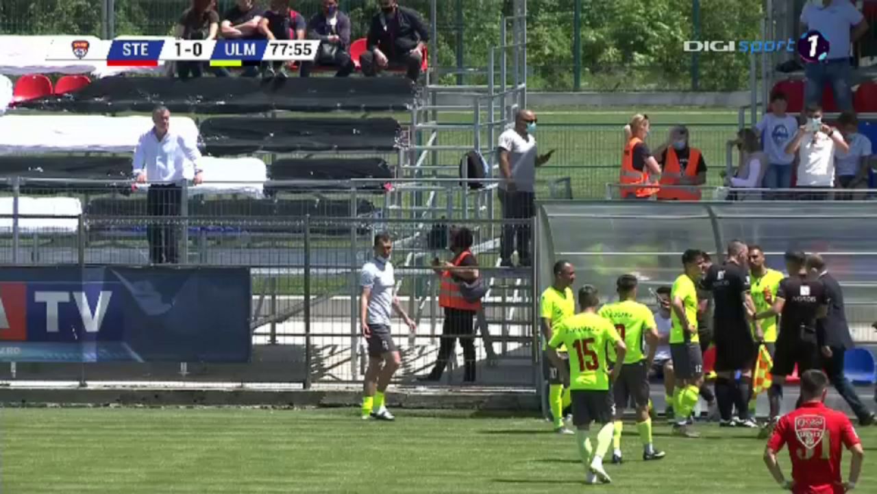 Scandal monstru la Steaua - Mostistea Ulmu! Oficialii de la Ulmu au oprit meciul dupa penalty-ul primit de echipa lui Oprita_1