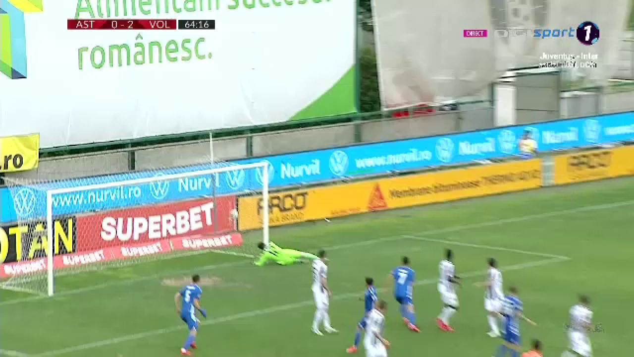 Gol ireal marcat in Romania la Astra - Voluntari.