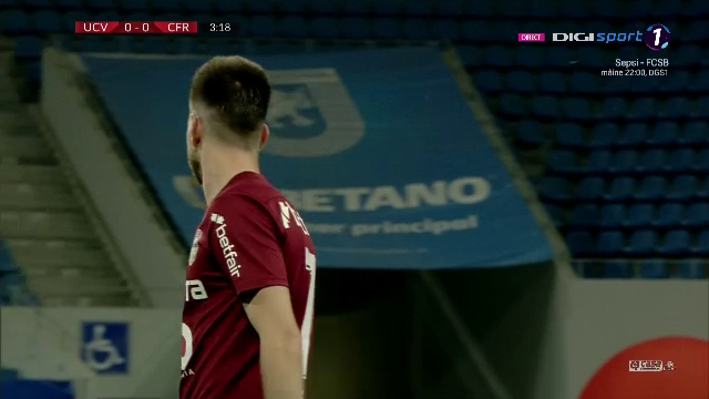 Liga 1, casa lucrurilor imposibile! :) Paun, gol pentru CFR in minutul 4. Abia intrase in teren in locul pustiului Gidea_2
