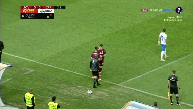 Liga 1, casa lucrurilor imposibile! :) Paun, gol pentru CFR in minutul 4. Abia intrase in teren in locul pustiului Gidea_5