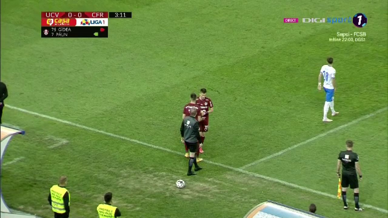 Liga 1, casa lucrurilor imposibile! :) Paun, gol pentru CFR in minutul 4. Abia intrase in teren in locul pustiului Gidea_5