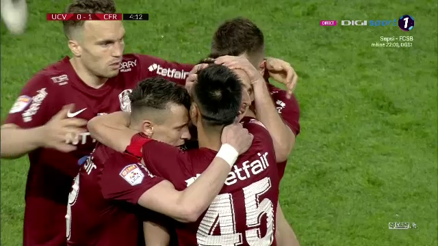 Liga 1, casa lucrurilor imposibile! :) Paun, gol pentru CFR in minutul 4. Abia intrase in teren in locul pustiului Gidea_9