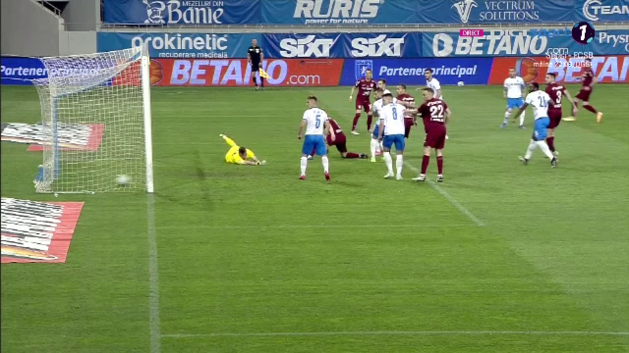Liga 1, casa lucrurilor imposibile! :) Paun, gol pentru CFR in minutul 4. Abia intrase in teren in locul pustiului Gidea_17