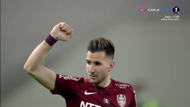 Liga 1, casa lucrurilor imposibile! :) Paun, gol pentru CFR in minutul 4. Abia intrase in teren in locul pustiului Gidea_20