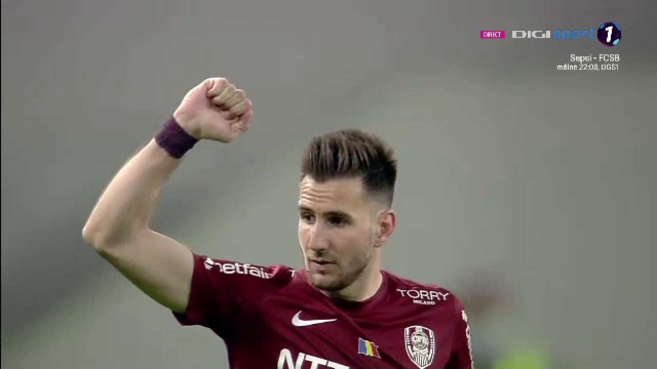 Liga 1, casa lucrurilor imposibile! :) Paun, gol pentru CFR in minutul 4. Abia intrase in teren in locul pustiului Gidea_20