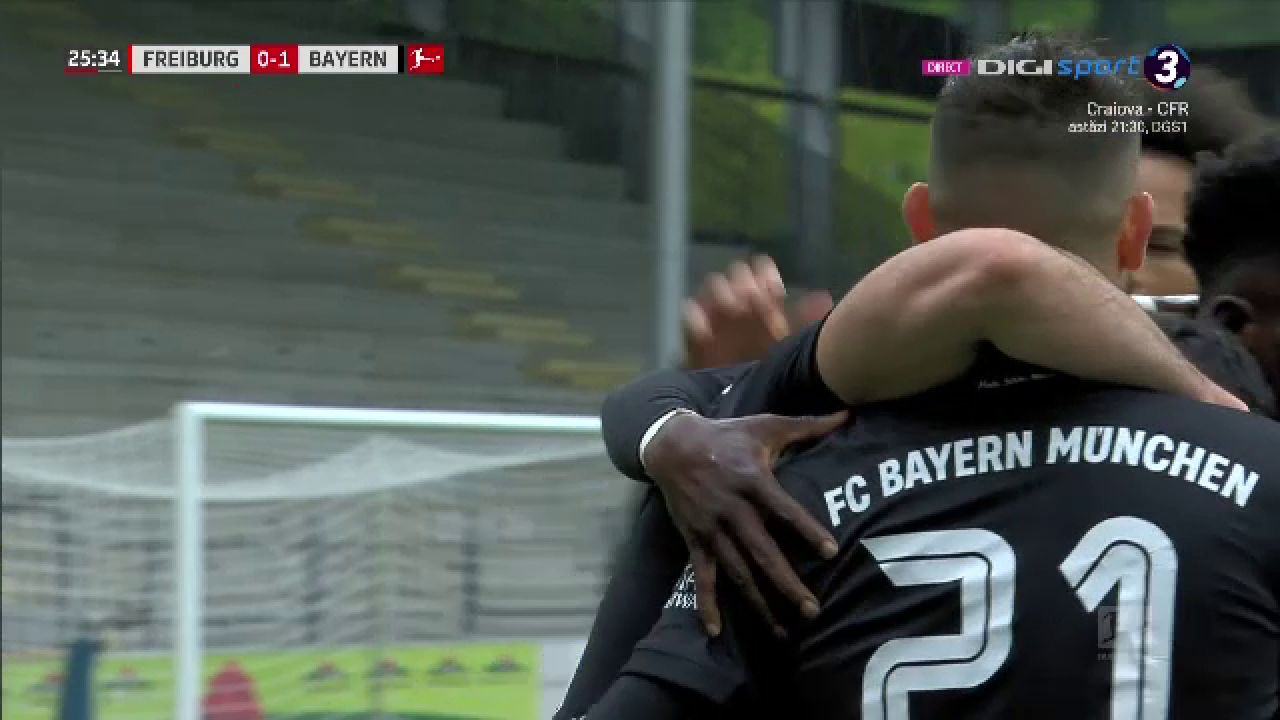 Asa ceva nu s-a mai intamplat in timpul unui meci de fotbal! Ce au facut jucatorii lui Bayern dupa ce Lewandowski a egalat recordul uluitor al lui Gerd Muller_4