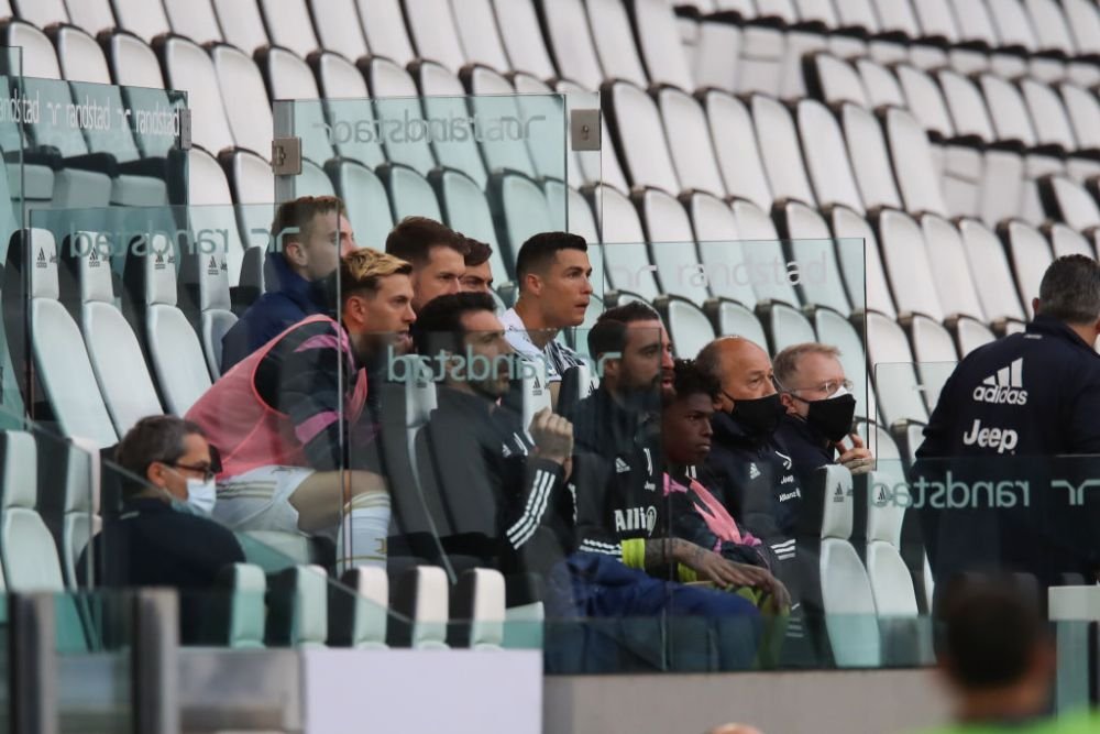 Reactia lui Ronaldo cand a fost schimbat in meciul cu Inter dupa ce s-a scris ca vestiarul lui Juve este impotriva lui! Ce a facut portughezul_2