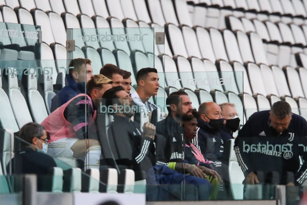 Reactia lui Ronaldo cand a fost schimbat in meciul cu Inter dupa ce s-a scris ca vestiarul lui Juve este impotriva lui! Ce a facut portughezul_3