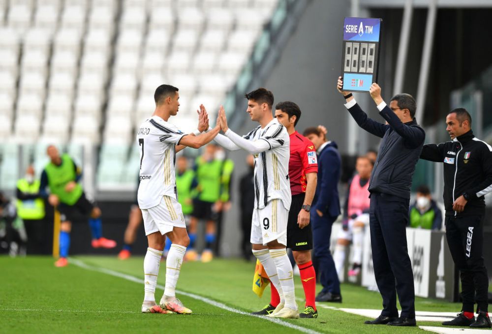 Reactia lui Ronaldo cand a fost schimbat in meciul cu Inter dupa ce s-a scris ca vestiarul lui Juve este impotriva lui! Ce a facut portughezul_4