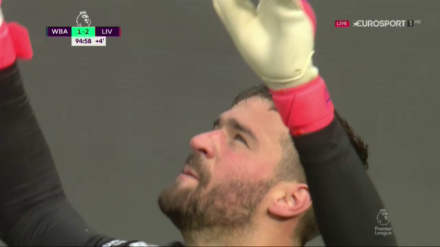 COLOSAL! Alisson a urcat in careu in minutul 95 si a dat un gol FABULOS pentru Liverpool! S-a pus in genunchi si a inceput sa planga_10
