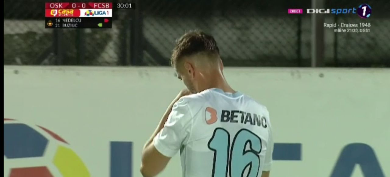 Incredibil! Nedelcu, umilit din nou de Becali. L-a scos dupa 30 de minute, la fel ca in meciul de la Botosani_1