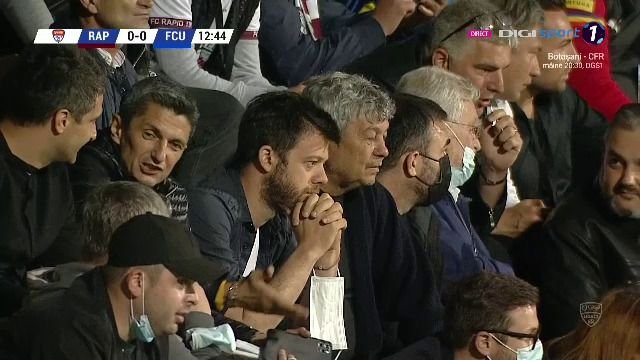 Portile ni se deschid! Tribuna plina la meciul Rapidului, om langa om! Mircea si Razvan Lucescu, alaturi de giulesteni. Peste 1000 de suporteri in spatele portii_4