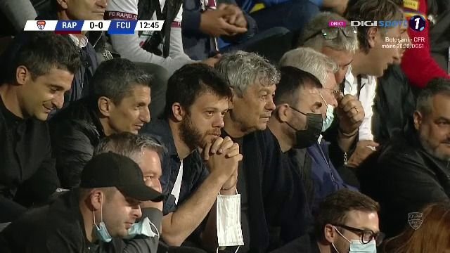 Portile ni se deschid! Tribuna plina la meciul Rapidului, om langa om! Mircea si Razvan Lucescu, alaturi de giulesteni. Peste 1000 de suporteri in spatele portii_5