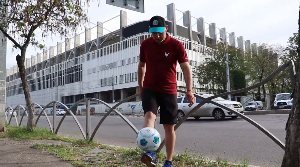 EXCLUSIV | In 2016, a alergat si a pedalat pana la Paris! Acum a legat prin alergare stadioanele din Bucuresti destinate Euro 2020 _8